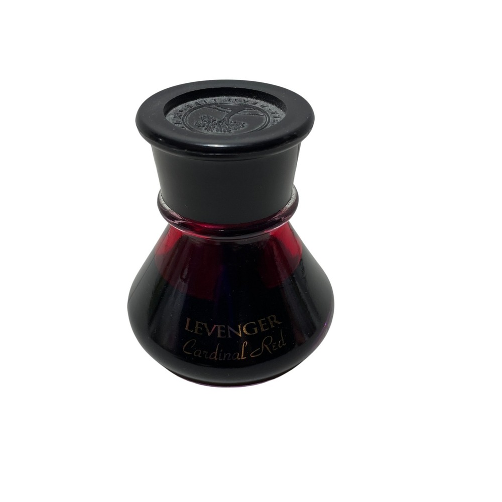 Levenger Cardinal Red Ink Well Vintage